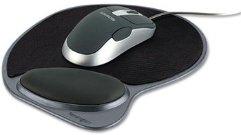 Kensington® Wrist Pillow® Memory Foam Mouse Support, Black