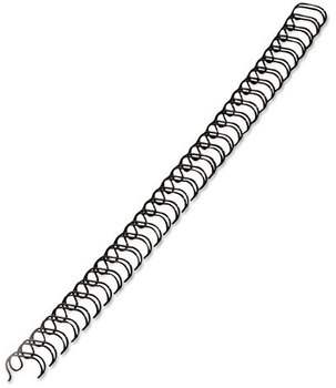 Fellowes® Wire Bindings 3/8" Diameter, 80 Sheet Capacity, Black, 25/Pack