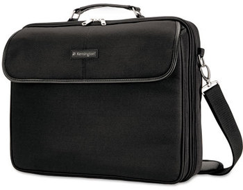 Kensington® SP30 Laptop Computer Case,  15 3/4 x 3 x 13 1/2, Black