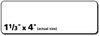 A Picture of product AVE-5162 Avery® Easy Peel® White Address Labels with Sure Feed® Technology w/ Laser Printers, 1.33 x 4, 14/Sheet, 100 Sheets/Box