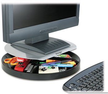 Kensington® Spin2™ Monitor Stand with SmartFit®, 14 x 14 x 3 1/4, Black