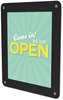 A Picture of product DEF-899102 deflecto® Superior Image® Window Display,  8 1/2 x 11, Clear