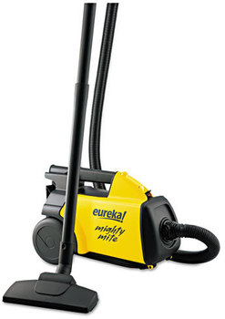 Eureka® Mighty Mite® Canister Vac, 12A Motor, 8.2 lb, Yellow