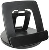 A Picture of product KTK-TS680 Kantek Rotating Desktop Tablet Stand,  Black