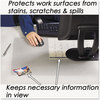 A Picture of product AOP-6040MS Artistic® KrystalView™ Desk Pad with Microban® Protection,  24 x 19, Clear