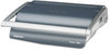 A Picture of product FEL-5217401 Fellowes® Quasar™ Manual Wire Binding Machine 130 Sheets, 8.13 x 15.38 5.13, Metallic Gray