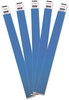 A Picture of product AVT-75442 Advantus® Crowd Management Wristbands,  Sequentially Numbered, Blue, 100/Pack