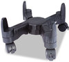 A Picture of product KTK-CS200B Kantek Mobile CPU Stand,  4-1/2w x 16d x 7h, Black