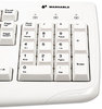 A Picture of product KMW-64406 Kensington® Pro Fit™ Washable Keyboard,  104 Keys, White