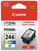 A Picture of product CNM-8280B001 Canon® PG245XL, PG245, CL246XL, CL246 Ink,  Tri-Color