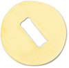 A Picture of product ACC-71511 ACCO Washer #2 Washers for Two-Prong Fasteners, 1.25" Diameter, Brass, 100/Box