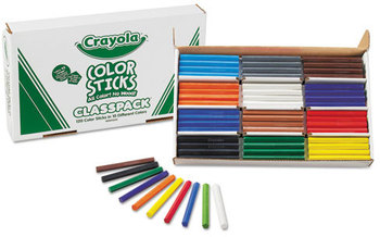 Crayola® Color Sticks, Classpack, Assorted, 120/Pack