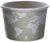 A Picture of product ECO-EPBSC8WA Eco-Products® World Art™ PLA-Laminated Soup Containers,  50/PK, 20 PK/CT