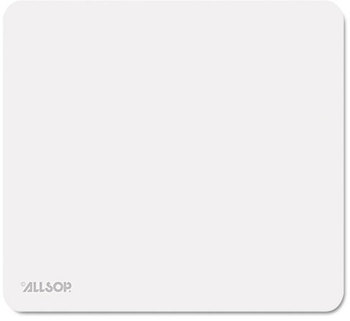 Allsop® Accutrack Slimline Mouse Pad,  Silver, 8 3/4" x 8"