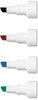 A Picture of product AVE-24409 Avery® MARKS A LOT® Desk-Style Dry Erase Marker Broad Chisel Tip, Assorted Colors, 4/Set (24409)