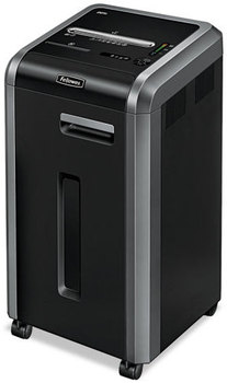 Fellowes® Powershred® 225i 100% Jam Proof Strip-Cut Shredder 22 Manual Sheet Capacity