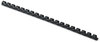 A Picture of product FEL-52506 Fellowes® Plastic Comb Bindings 5/16" Diameter, 40 Sheet Capacity, Navy Blue, 100/Pack