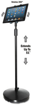 Kantek Tablet Floor Stand,  Black