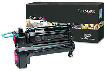 Lexmark™ C792X2YG-C792X1KG Toner,  20,000 Page Yield, Magenta