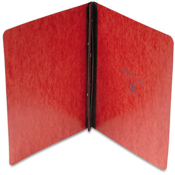 Oxford® Heavyweight PressGuard® and Pressboard Report Cover with Reinforced Side Hinge,  2 Prong Fastener, Letter, 3" Capacity, Red