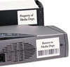 A Picture of product AVE-6578 Avery® Durable Permanent ID Labels with TrueBlock® Technology Laser Printers, 2 x 2.63, White, 15/Sheet, 50 Sheets/Pack