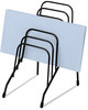 A Picture of product FEL-72613 Fellowes® Wire Step File® Jr. 6 Sections, DL to A5 Size Files, 4.38" x 6.5" 7.75", Black
