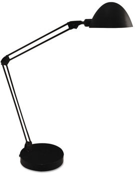 Ledu LED Desk and Task Lamp, 5W, 5 1/2w x 21 1/4h, Black