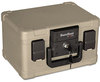 A Picture of product FIR-SS102 SureSeal By FireKing® 0.15 cu ft/UL 30 Minute Fire and Waterproof Chest,  0.15 ft3, 12-1/5w x 9-4/5d x 7-3/10h, Taupe