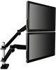 A Picture of product MMM-MA260MB 3M™ Easy-Adjust Desk Mount Monitor Arms,  Black/Gray