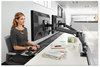 A Picture of product MMM-MA260MB 3M™ Easy-Adjust Desk Mount Monitor Arms,  Black/Gray