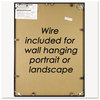 A Picture of product NUD-31222 NuDell™ Metal Poster Frame,  Plastic Face, 18 x 24, Black