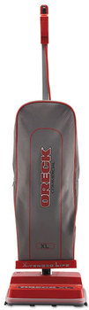 Oreck Commercial Upright Vacuum,  120 V, Red/Gray, 12 1/2 x 9 1/4 x 47 3/4