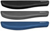 A Picture of product FEL-9287401 Fellowes® PlushTouch™ Wrist Rest with FoamFusion™ Technology Keyboard 18.12 x 3.18, Blue