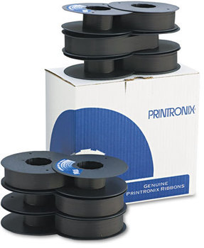 Printronix® 107675007, 107675008 Printer Ribbon, Black