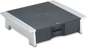 Fellowes® Office Suites™ Printer/Machine Stand 21.25 x 18.06 5.25, Black/Silver