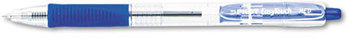 Pilot® EasyTouch™ Retractable Ball Point Pen,  Blue Ink, 1mm, Dozen
