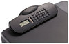 A Picture of product OIC-83301 Officemate Portable Storage Clipboard Case,  3/4" Capacity, Holds 9w x 12h, Charcoal