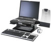 A Picture of product MMM-LX500 3M Adjustable Notebook Riser,  13 x 13 x 3 1/4 - 5 3/4, Black