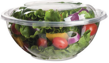 Eco-Products® Salad Bowls with Lids, 50/PK, 3 PK/CT