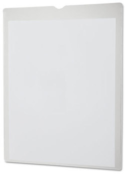 Oxford® Utili-Jacs™ Heavy-Duty Clear Envelope,  8 1/2 x 11, Letter, 50/Box