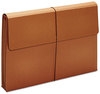A Picture of product PFX-B1060E Pendaflex® Expanding Wallet,  3 1/2 Inch Expansion, 12 x 18, Brown