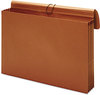 A Picture of product PFX-B1060E Pendaflex® Expanding Wallet,  3 1/2 Inch Expansion, 12 x 18, Brown