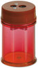 A Picture of product OIC-30240 Officemate Pencil/Crayon Sharpener,  Twin, Red, 1 3/8w x 1 3/8d x 2 1/8h, 8/Pk