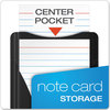 A Picture of product OXF-63519 Oxford® At Hand® Note Card Case,  25 Capacity, 3 3/4d x 5 1/2w, Black