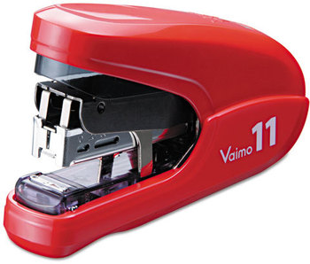 Max® Vaimo Stapler, 35-Sheet Capacity, Red