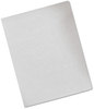 A Picture of product FEL-52137 Fellowes® Expressions™ Classic Grain Texture Presentation Covers for Binding Systems White, 11.25 x 8.75, Unpunched, 200/Pack