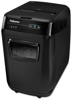 Fellowes® AutoMax™ 200C Auto Feed Cross-Cut Shredder 200 Auto/10 Manual Sheet Capacity