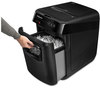 A Picture of product FEL-4653501 Fellowes® AutoMax™ 200C Auto Feed Cross-Cut Shredder 200 Auto/10 Manual Sheet Capacity