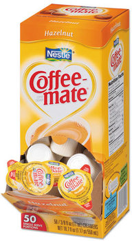Coffee-mate® Liquid Coffee Creamer HazelNut  .375 oz., 200 Creamers/Carton