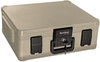 A Picture of product FIR-SS104 SureSeal By FireKing® 0.38 cu ft/Legal Size UL 1 Hour Fire and Waterproof Chest,  0.38 ft3, 19-9/10w x 17d x 7-3/10h, Taupe